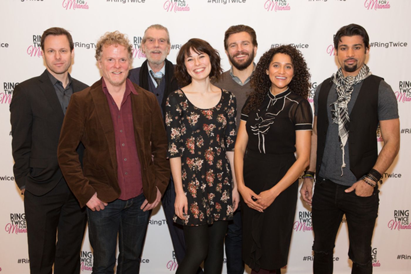 Photo Flash: Inside Rehearsal for RING TWICE FOR MIRANDA Off-Broadway  Image