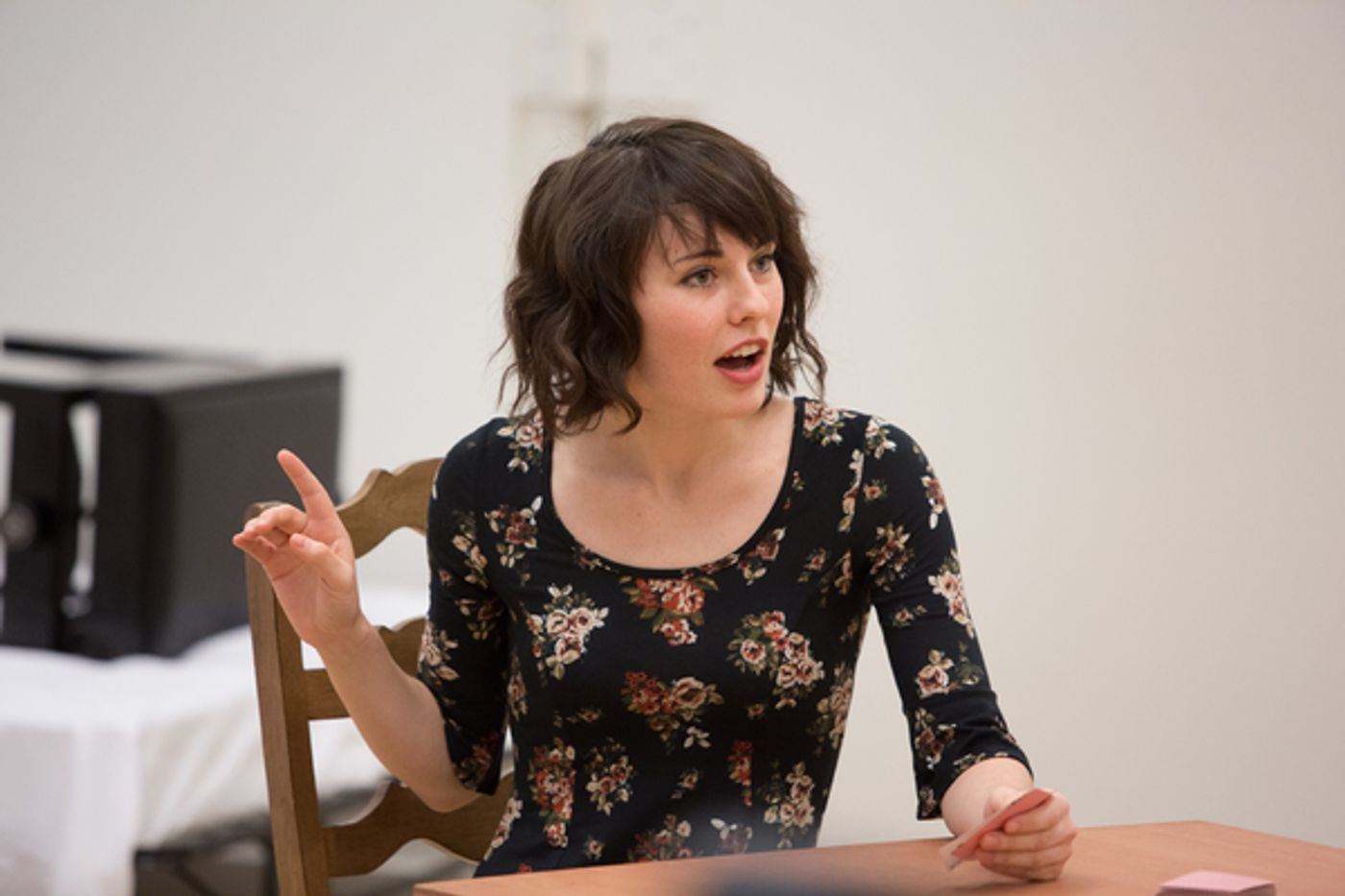 Photo Flash: Inside Rehearsal for RING TWICE FOR MIRANDA Off-Broadway  Image
