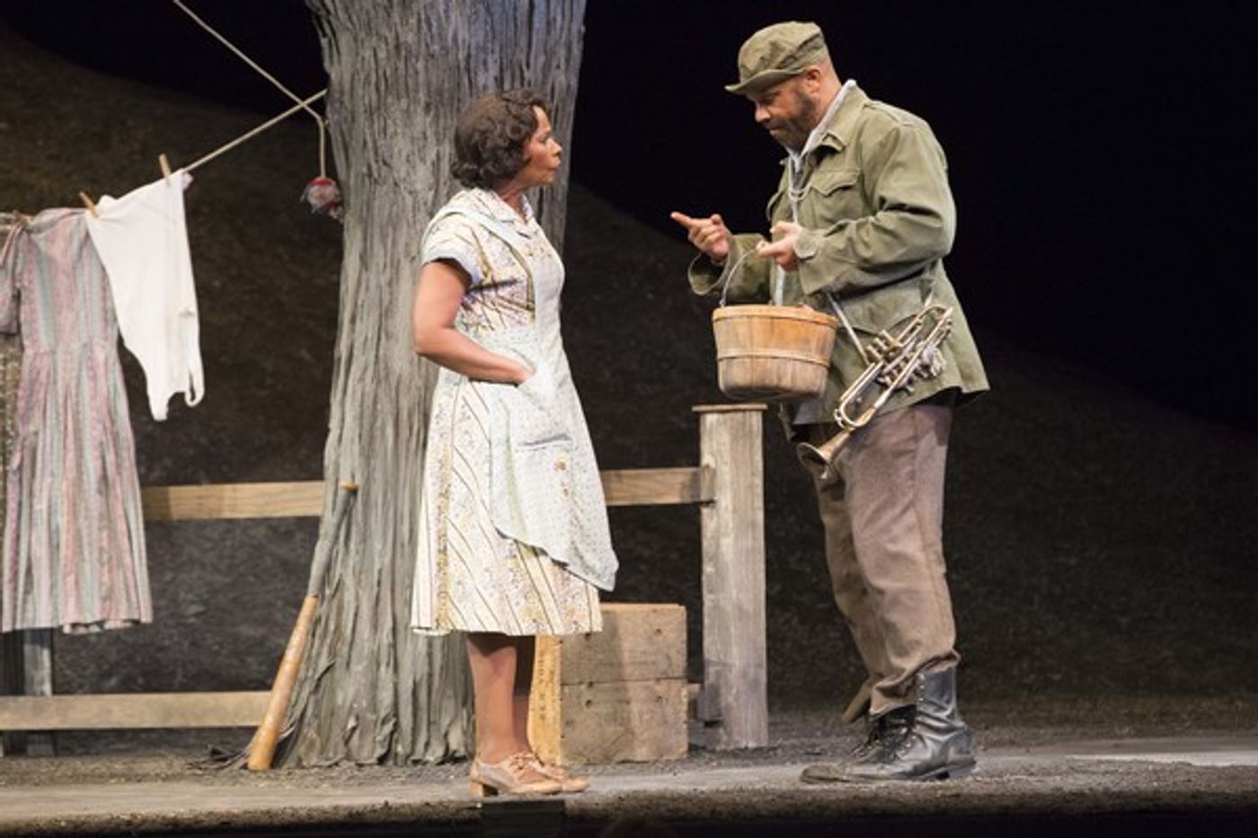 Photo Flash: First Look at August Wilson's FENCES at Pioneer Theatre Company Photo Flash: First Look at August Wilson's FENCES at Pioneer Theatre Company Image