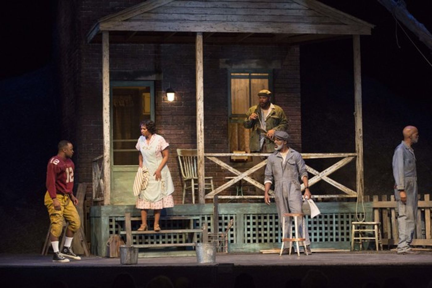 Photo Flash: First Look at August Wilson's FENCES at Pioneer Theatre Company Photo Flash: First Look at August Wilson's FENCES at Pioneer Theatre Company Image