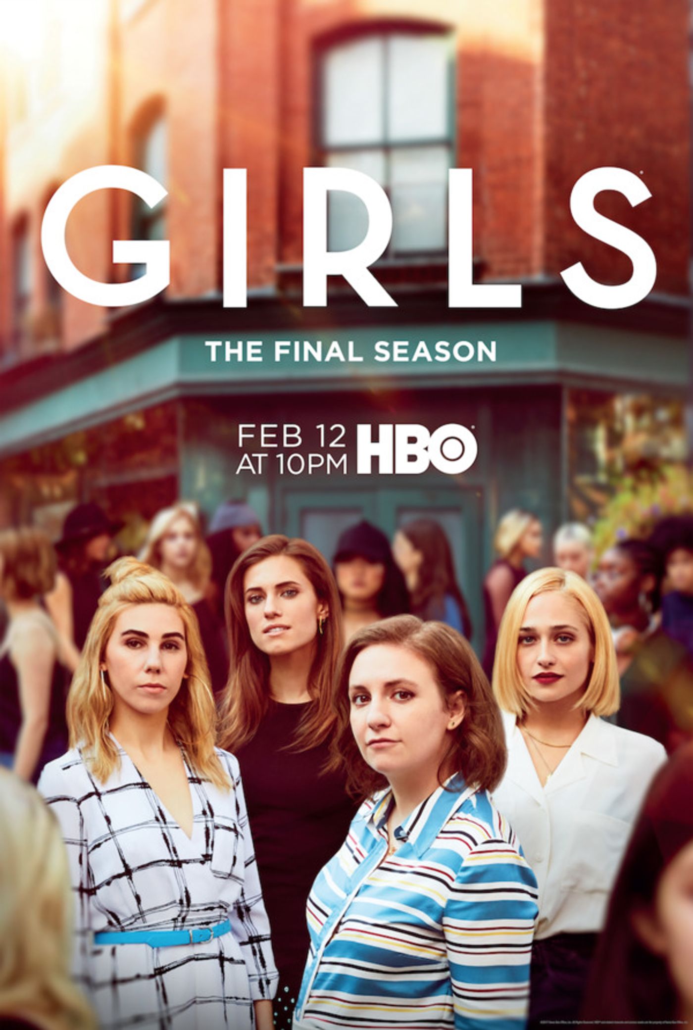 Photo Flash: HBO Reveals Key Art for Final Season of GIRLS  Image