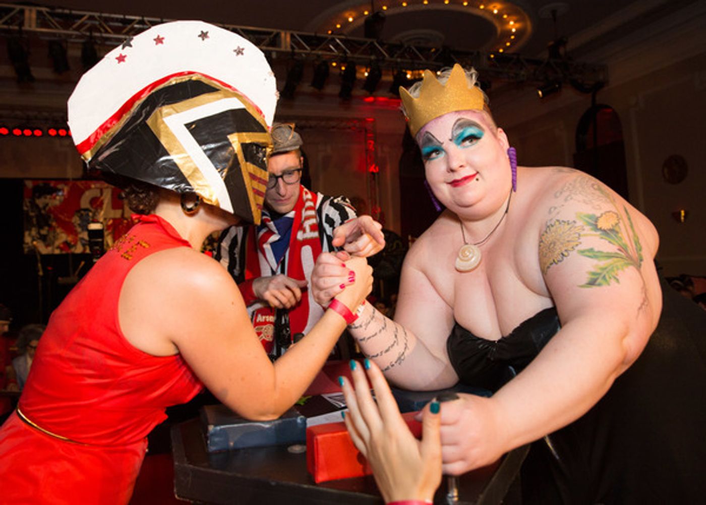 Photo Flash: The Chicago League of Lady Arms Wrestlers  Return Valentine's Day Weekend for CLLAW XXVI: Battle of the CLLAWentines  Image