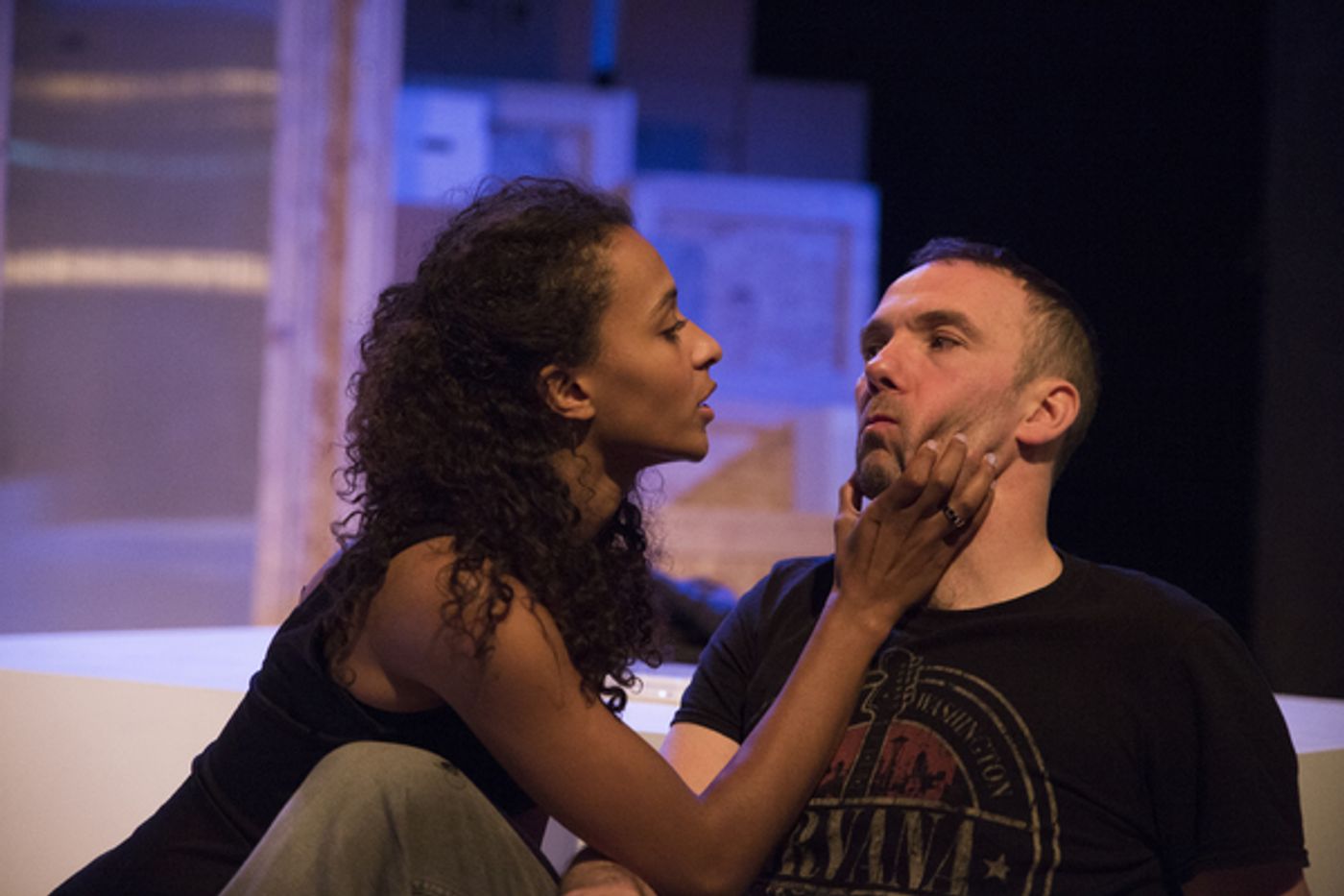 Photo Flash: First Look at Tia Bannon and Mark Rose in ABIGAIL at The Bunker  Image