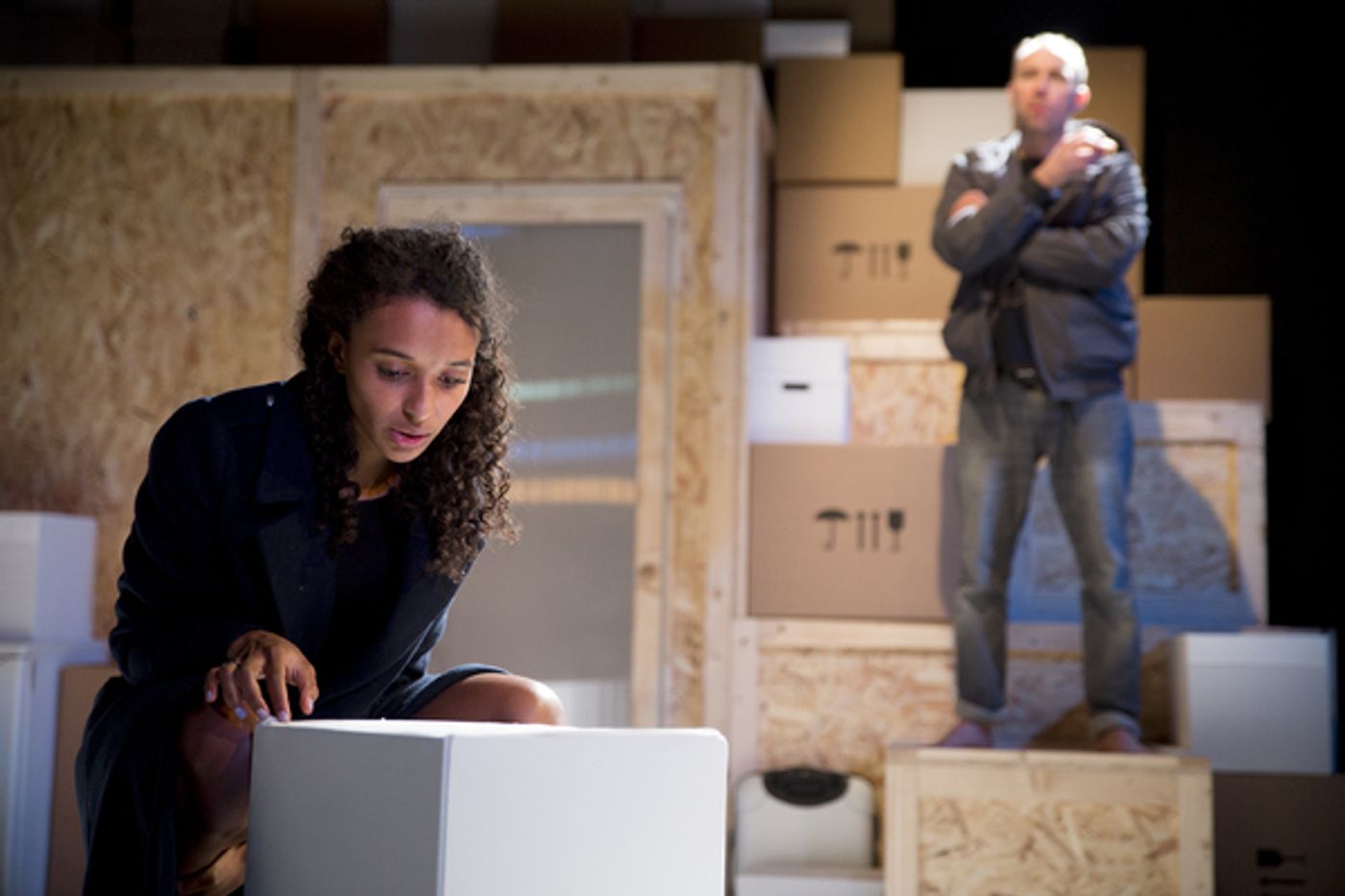 Photo Flash: First Look at Tia Bannon and Mark Rose in ABIGAIL at The Bunker  Image
