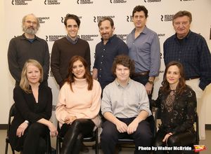 (L-R, 2nd row) Director Daniel Sullivan, playwright Steven Levenson, actors Jeremy Shamos, Gary Wilmes and Larry Bryggman, (L-R, 1st row) actors Tasha Lawrence, Kate Walsh, Seth Steinberg and Maria Dizzia @ BroadwayWorld (L-R, 2nd row) Director Daniel Sullivan, playwright Steven Levenson, actors Jeremy Sh Photo
