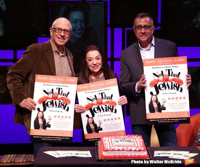Jim Russek, Monica Piper and Michael Alden  Photo