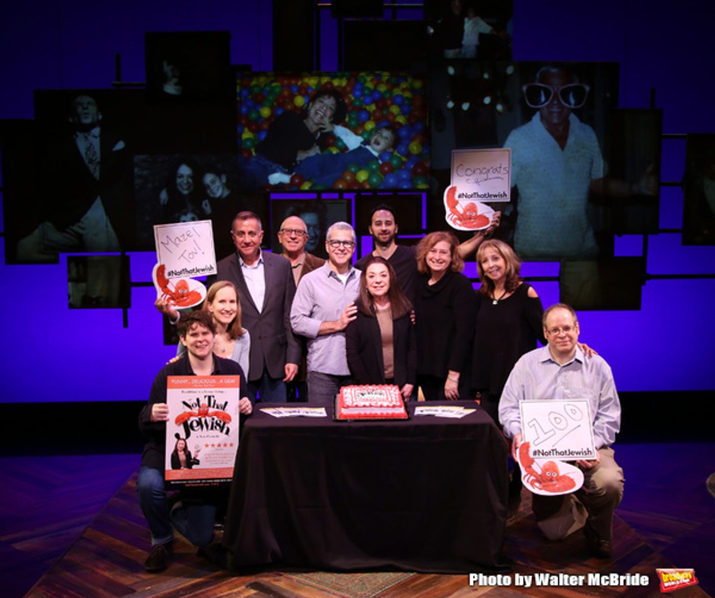 Photo Coverage: NOT THAT JEWISH Celebrates 100th Performance at New World Stages  Image