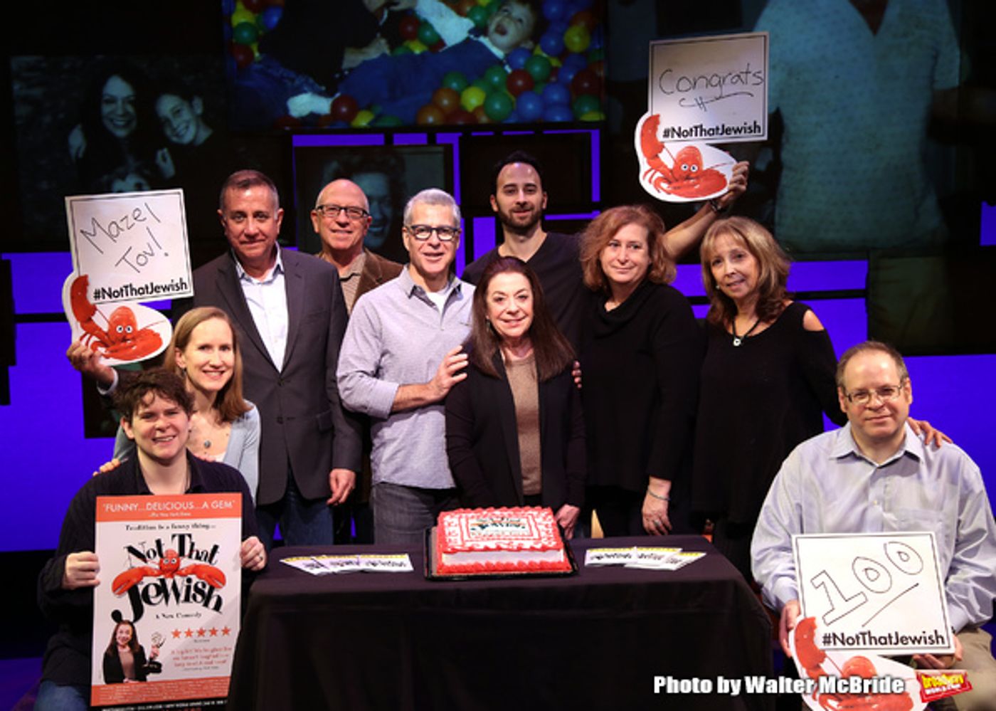 Photo Coverage: NOT THAT JEWISH Celebrates 100th Performance at New World Stages  Image