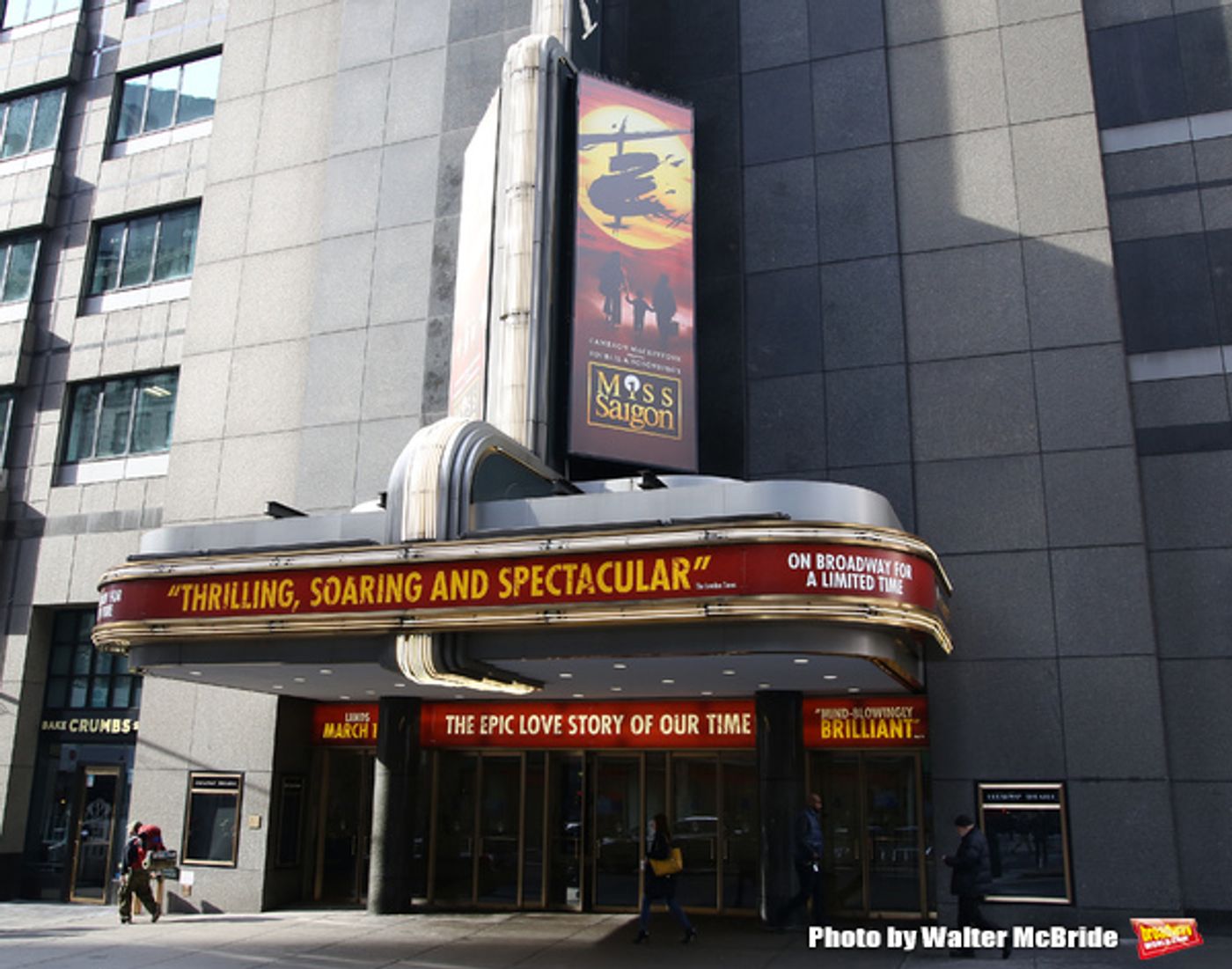 Up on the Marquee: MISS SAIGON Returns Home! Up on the Marquee: MISS SAIGON Returns Home! Image