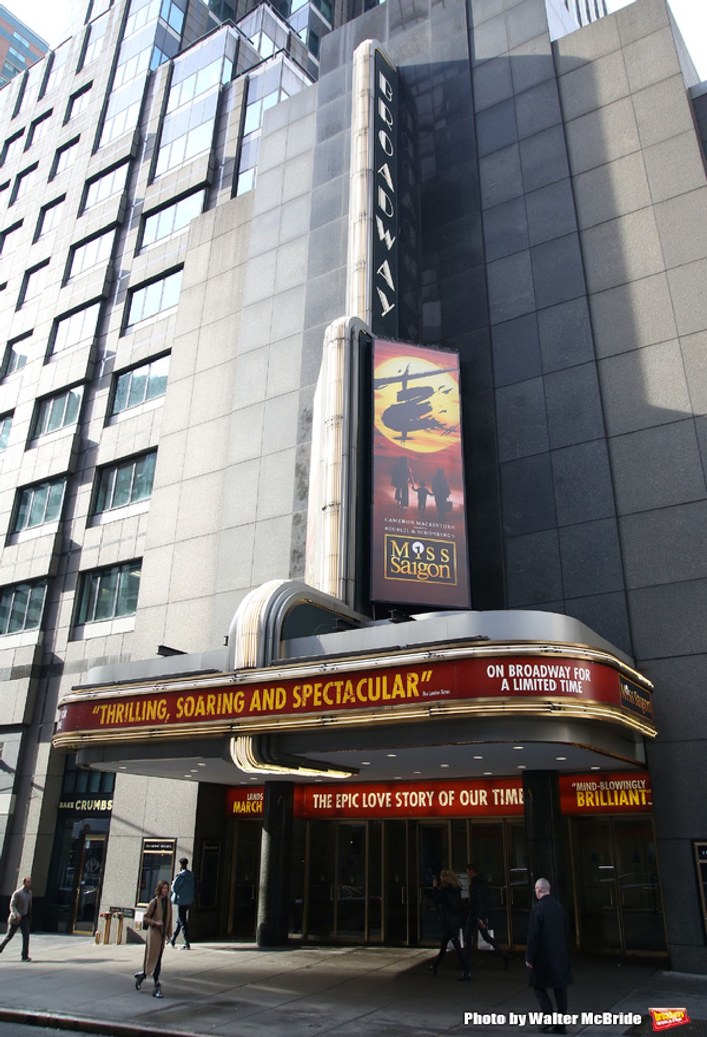 Up on the Marquee: MISS SAIGON Returns Home! Up on the Marquee: MISS SAIGON Returns Home! Image