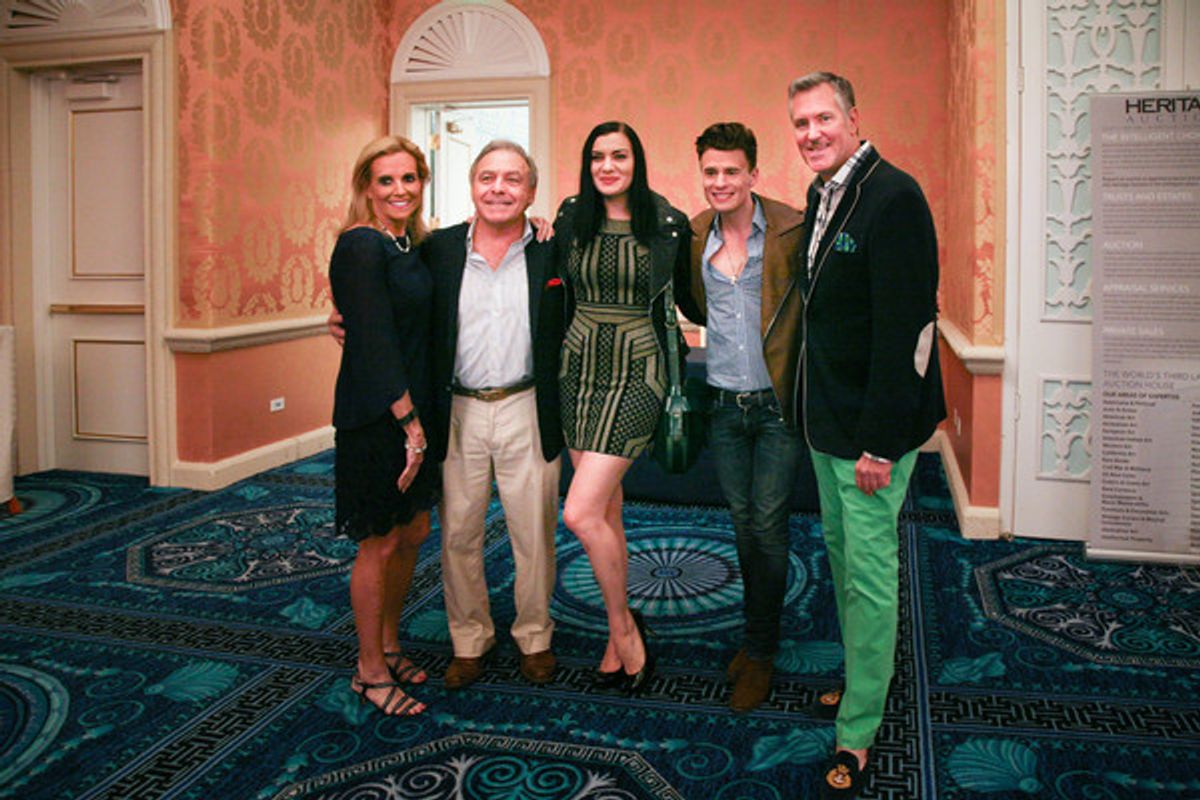 Carol Anderson, Peter Planes, Ariana Savalas, Blake McIver, Rob Russell at 