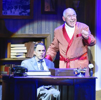 Mark Price and Lenny Wolpe star in the blockbuster Mel Brooks musical The Producers,  Photo