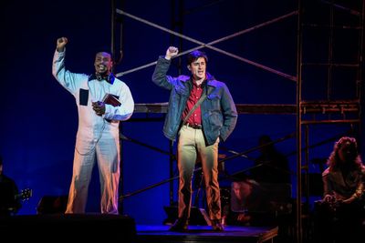 Kennen Butler (Man #1) and Bryan Banville (Man #2) in Songs For A New World. Photo