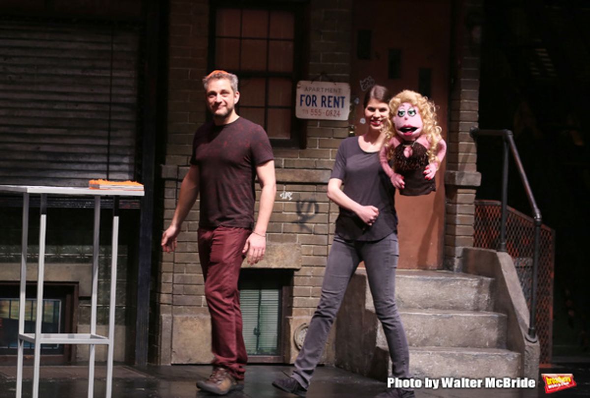 Jeff Marx, Kerri Brackin and Lucy  at 