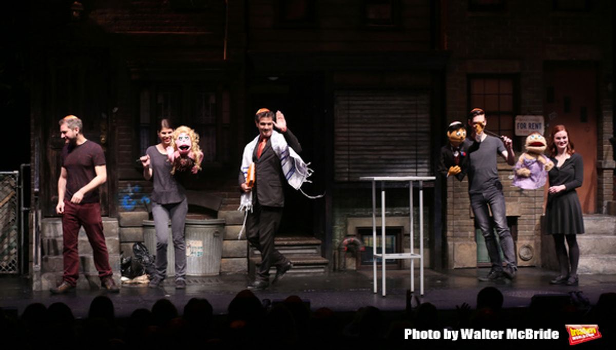 Jeff Marx, Kerri Brackin, Lucy, Adam Feldman, Princeton, Ben Durocher, Kate Monster and Elizabeth Ann Berg  at 