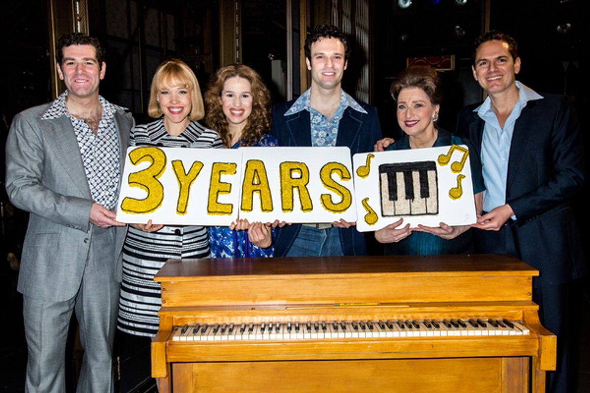 Ben Jacoby, Jessica Keenan Wynn, Chilina Kennedy, Jake Epstein, Liz Larsen, Paul Anthony Stewart at 