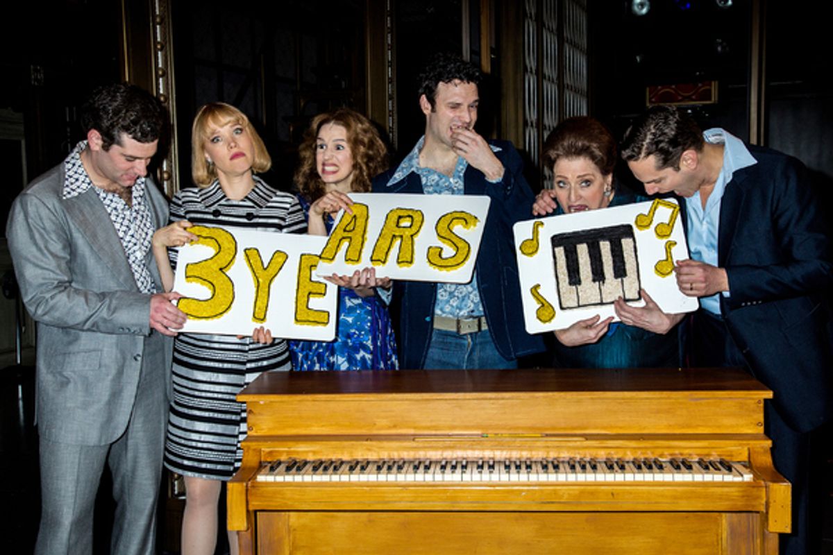 Ben Jacoby, Jessica Keenan Wynn, Chilina Kennedy, Jake Epstein, Liz Larsen, Paul Anthony Stewart at 
