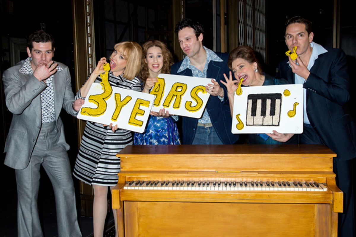 Ben Jacoby, Jessica Keenan Wynn, Chilina Kennedy, Jake Epstein, Liz Larsen, Paul Anthony Stewart at 