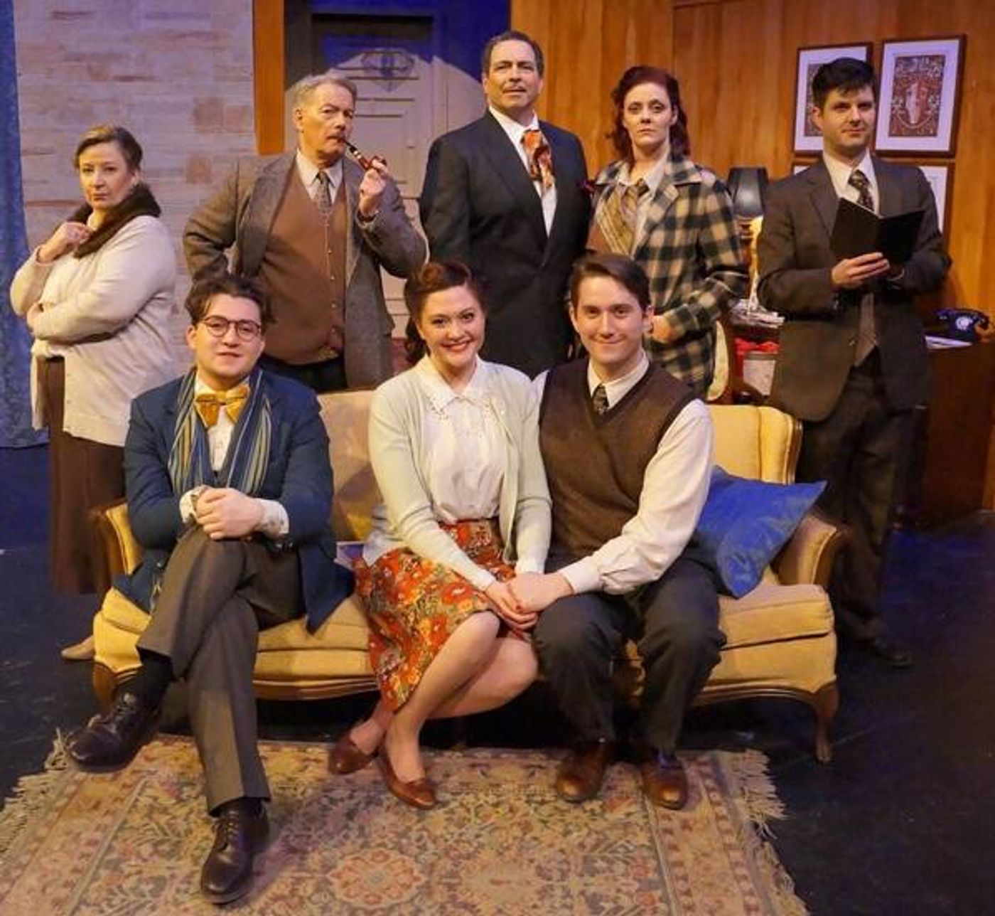 Photo Flash: THE MOUSETRAP Opens Tonight at Big Noise  Image