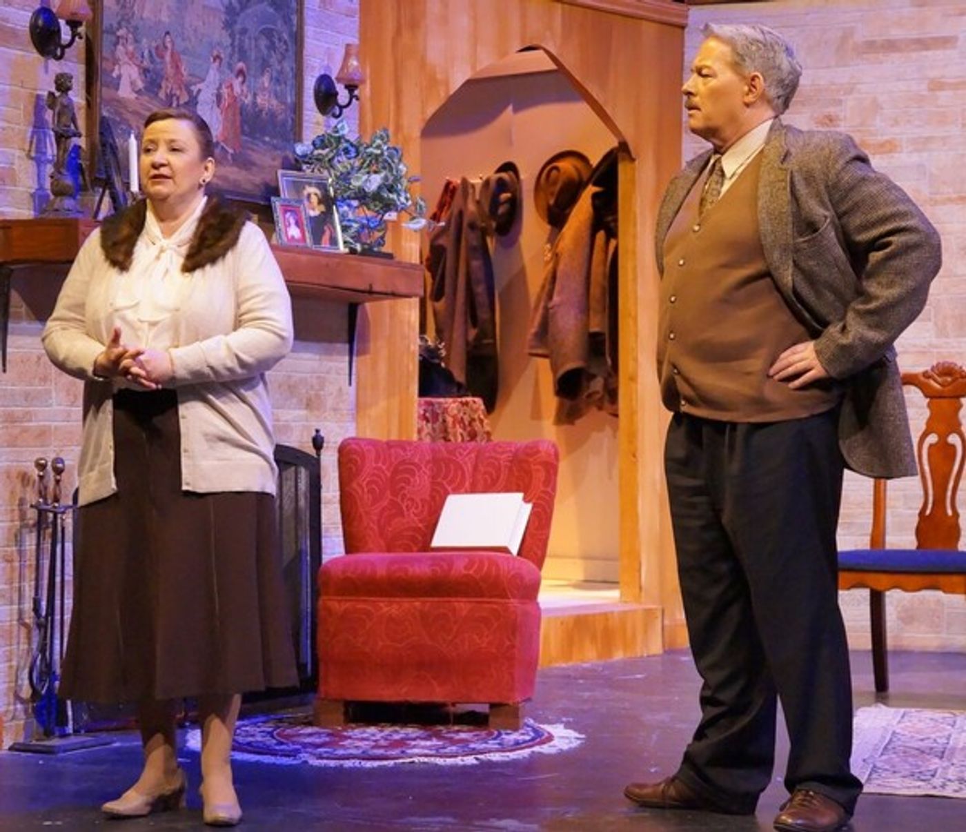 Photo Flash: THE MOUSETRAP Opens Tonight at Big Noise  Image