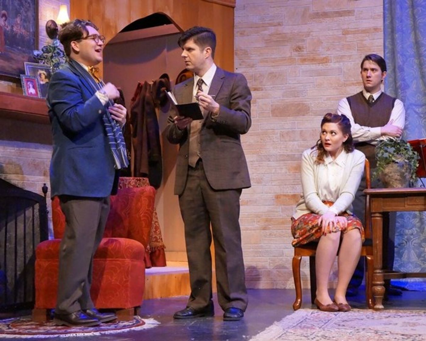 Photo Flash: THE MOUSETRAP Opens Tonight at Big Noise  Image