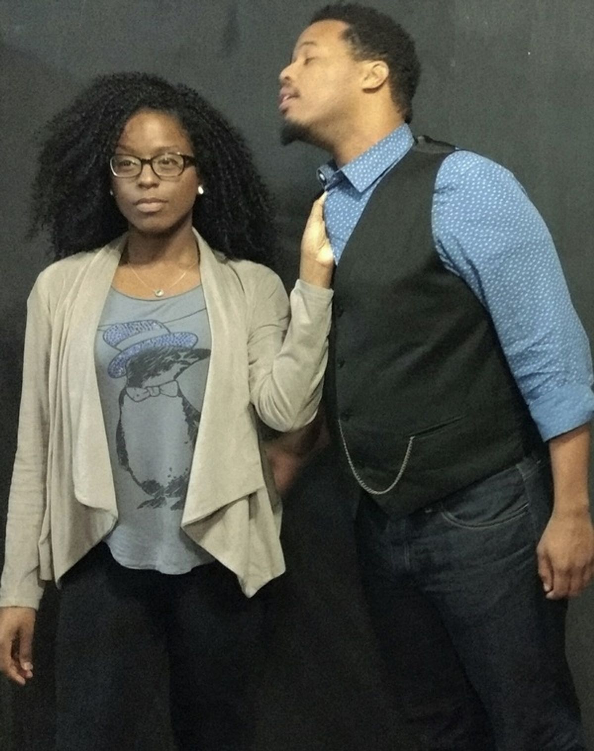 Estee Burks and David Allen III at 