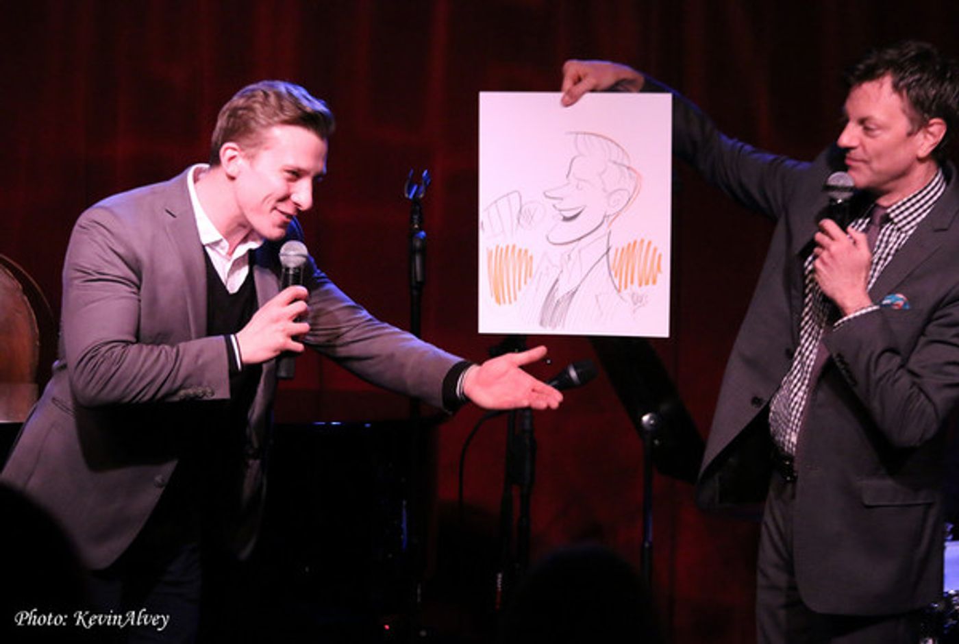 Photo Flash: Performers Gifted with Squigs Drawings at Jim Caruso's Cast Party Photo Flash: Performers Gifted with Squigs Drawings at Jim Caruso's Cast Party Image