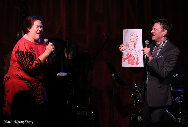 Carly Ozard and Jim Caruso Photo