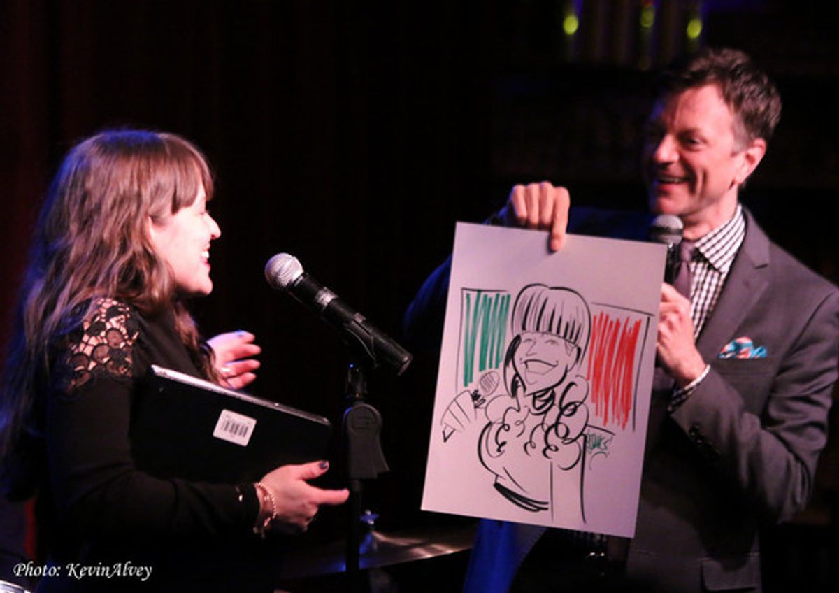 Jenna Esposito and Jim Caruso at 