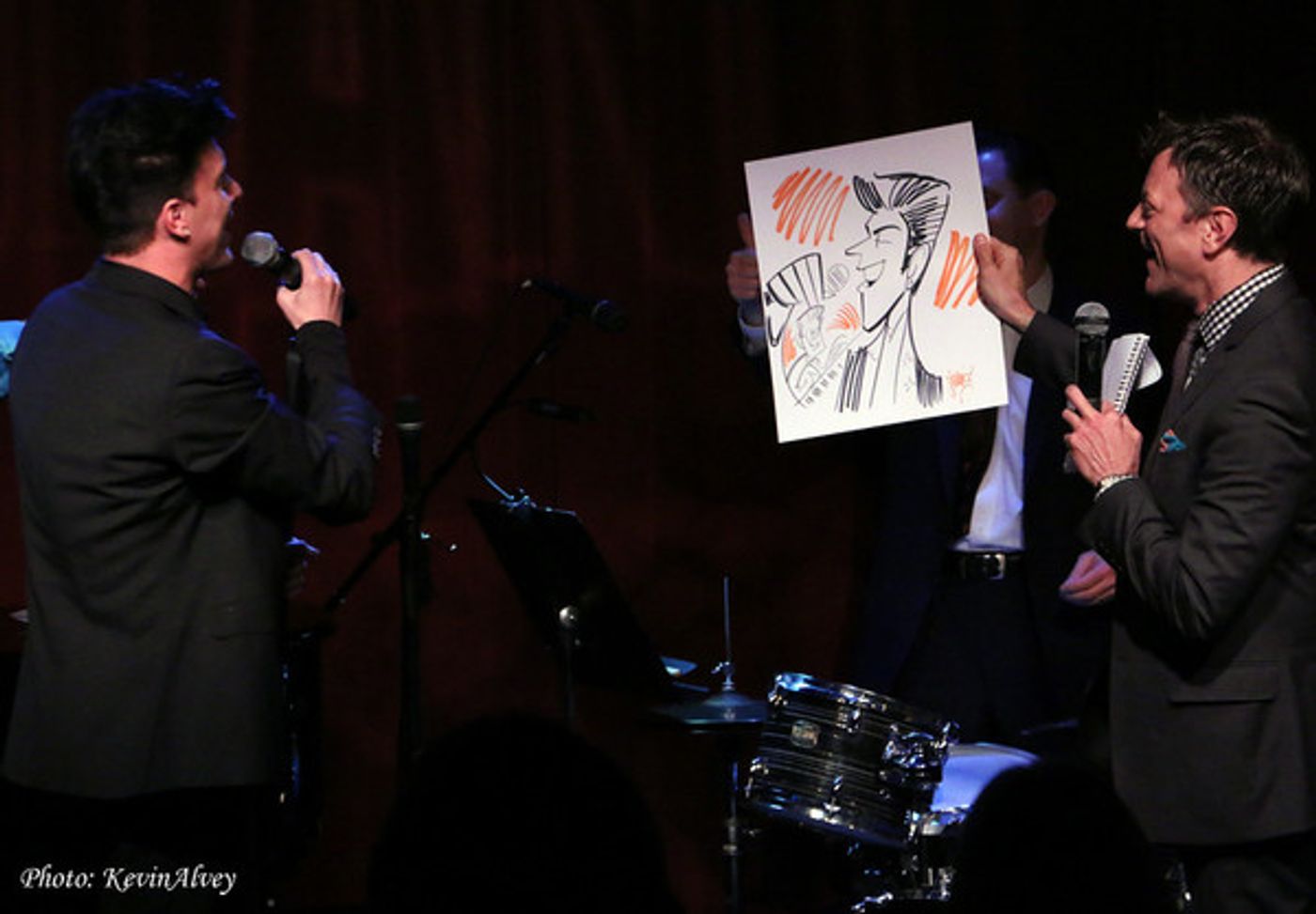Photo Flash: Performers Gifted with Squigs Drawings at Jim Caruso's Cast Party  Image