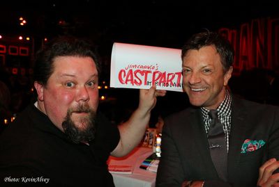Justin 'Squigs' Robertson and Jim Caruso Photo