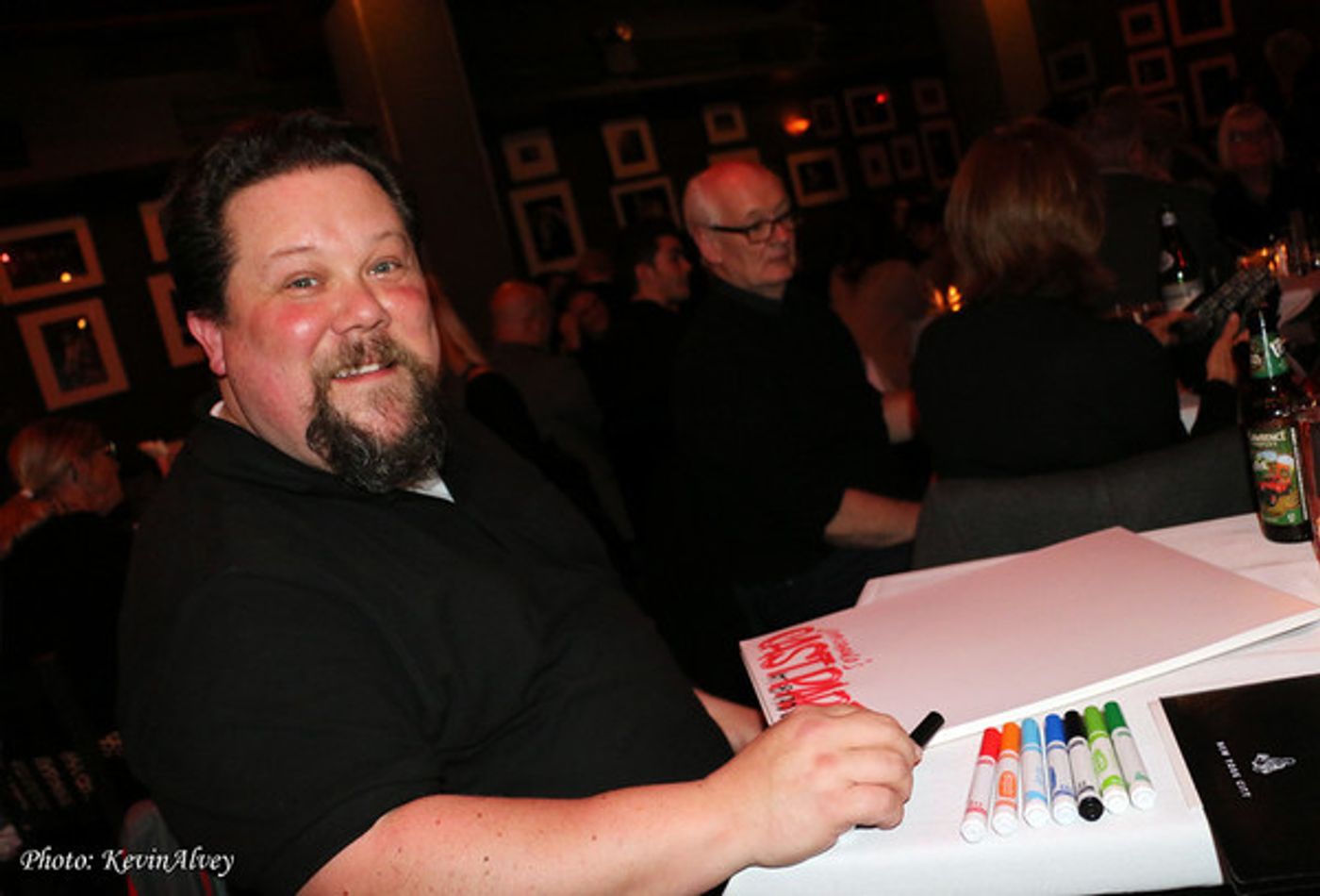 Photo Flash: Performers Gifted with Squigs Drawings at Jim Caruso's Cast Party  Image