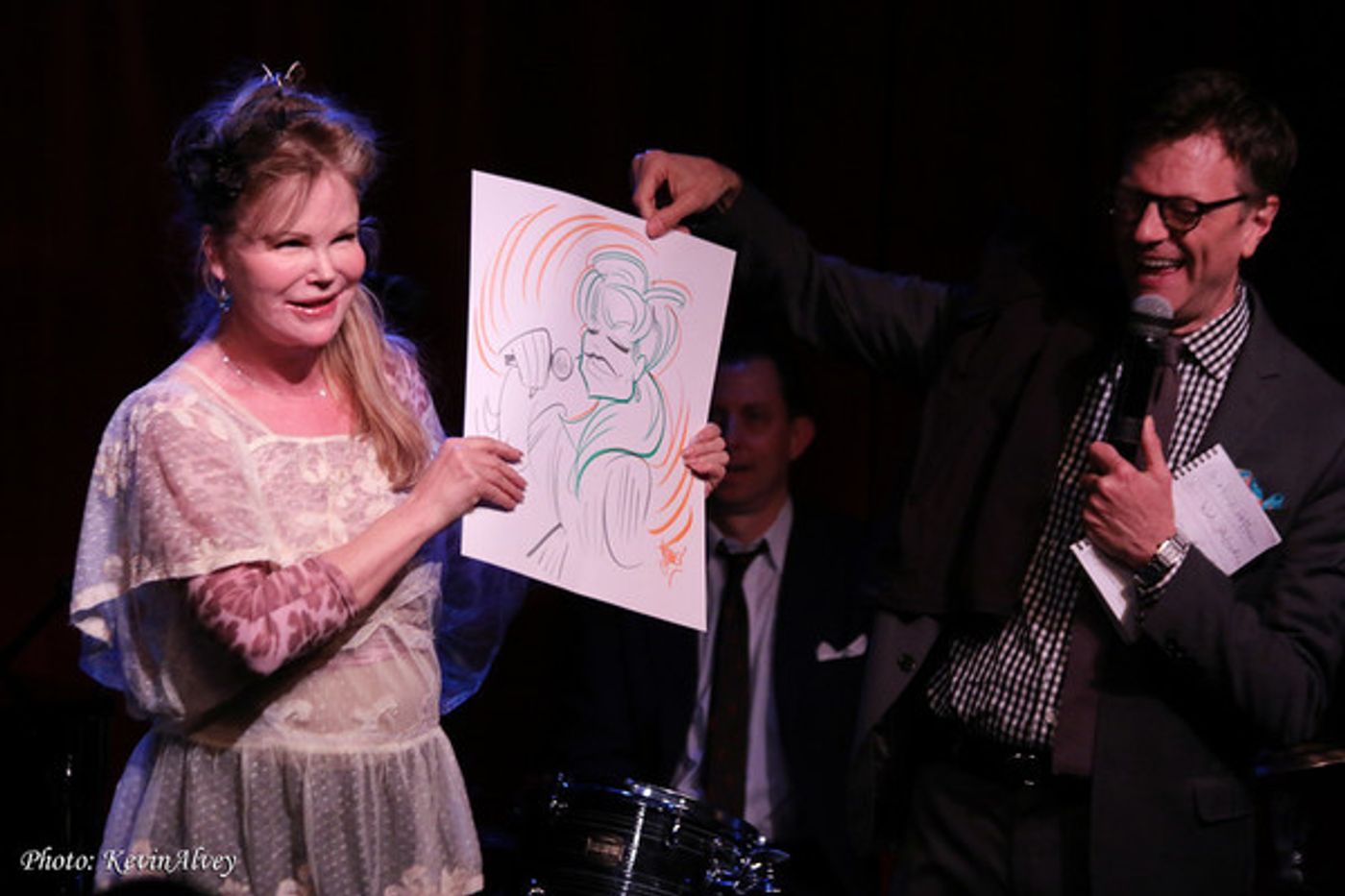 Photo Flash: Performers Gifted with Squigs Drawings at Jim Caruso's Cast Party Photo Flash: Performers Gifted with Squigs Drawings at Jim Caruso's Cast Party Image