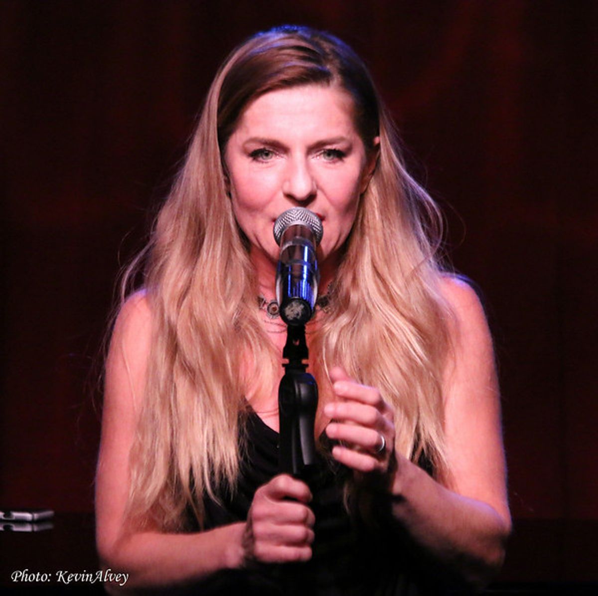 Masha Campagne at Performers Gifted with Squigs Drawings at Jim Caruso's Cast Party
