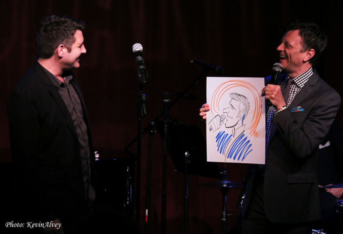 Photo Flash: Performers Gifted with Squigs Drawings at Jim Caruso's Cast Party  Image