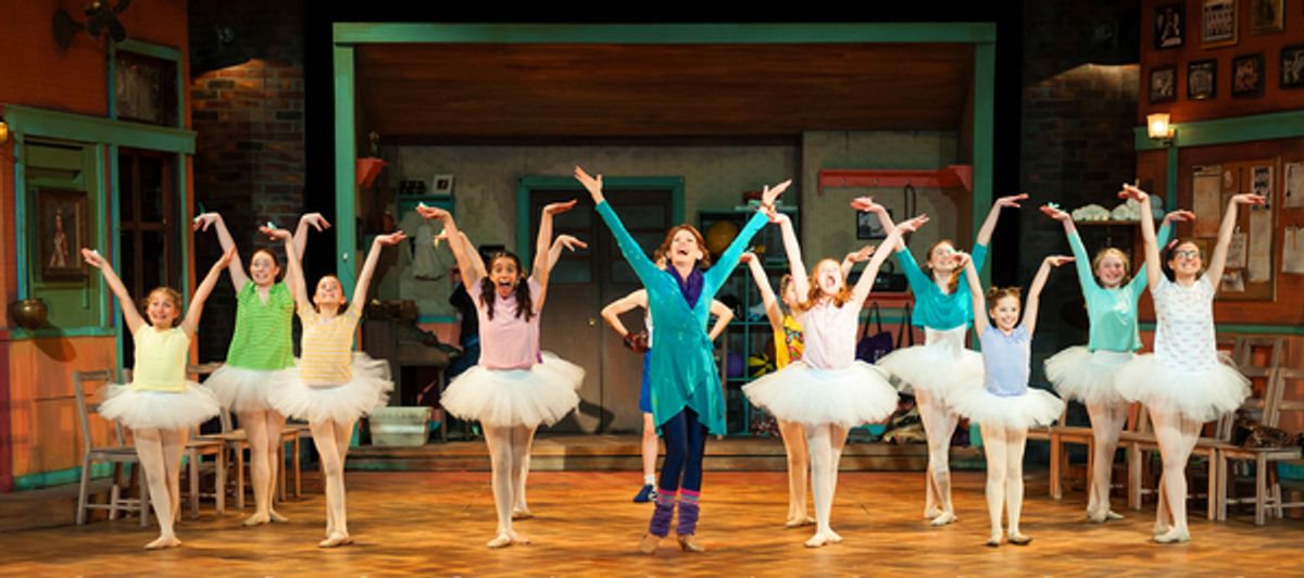 Ballet girls: Elli Kuchler, Lauren McMahon, Annie Carr, Kelly Laines, Mrs. Wilkinson (Elizabeth Argus), MaryClare Eastland, Tess Fouchi, Savannah Fouchi, Abigail Rondey, Diana Ledet at 