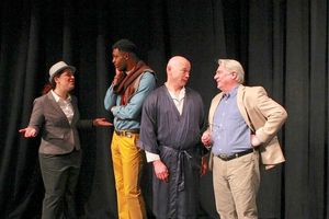 Jen Berlin, Everton Ricketts, Nick Kaye, and Barry Hatrick  Photo