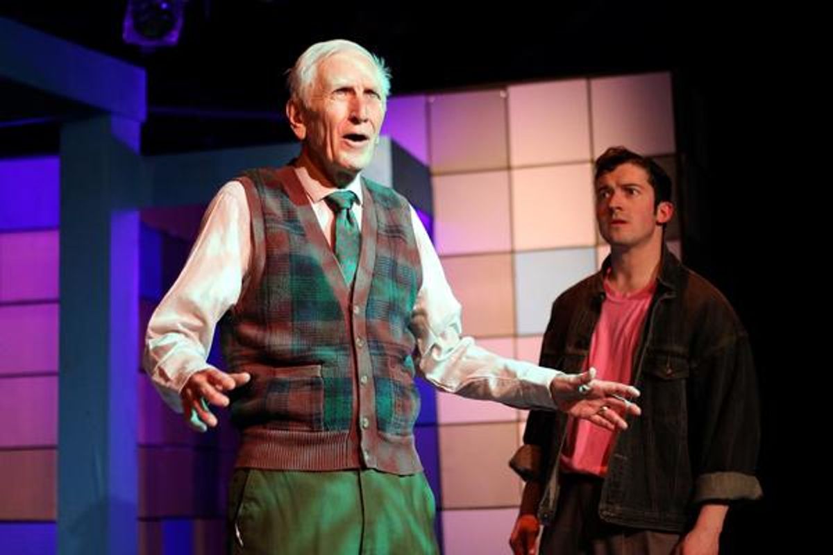 Ed McGuire  and David Coupe at 