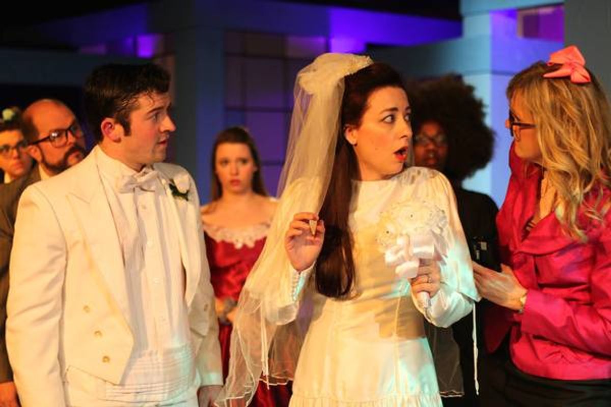 David Coupe, Bethany Hart, and Carol Ludwick at 