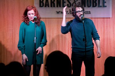 Grace McLean, Josh Groban Photo