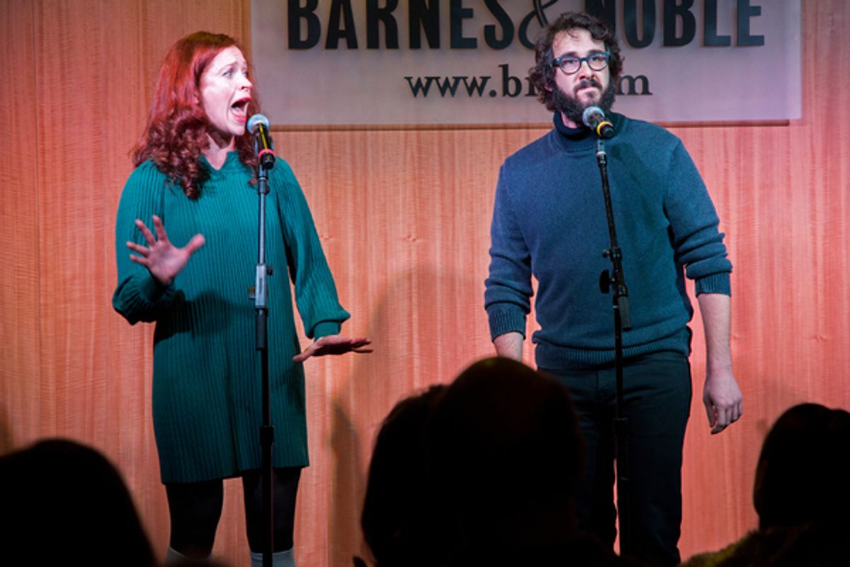 Grace McLean, Josh Groban at 