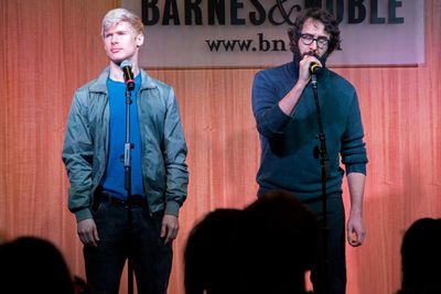 Lucas Steele, Josh Groban Photo