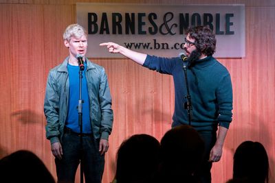 Lucas Steele, Josh Groban Photo