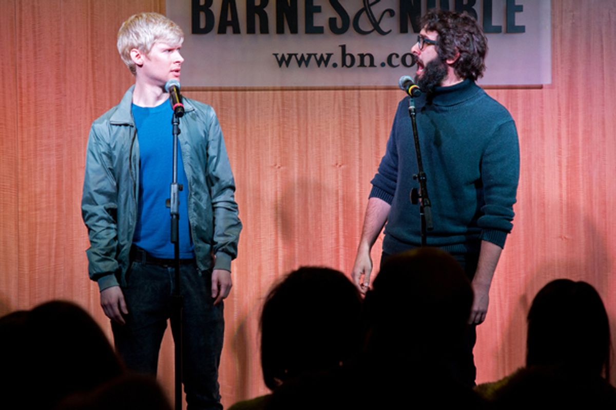 Lucas Steele, Josh Groban at 