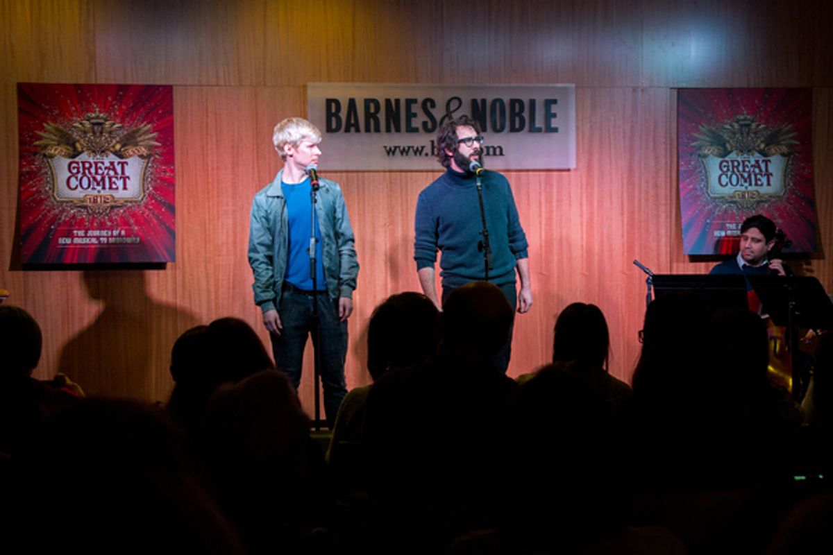 Lucas Steele, Josh Groban at 