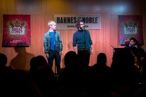 Lucas Steele, Josh Groban @ BroadwayWorld Lucas Steele, Josh Groban Photo