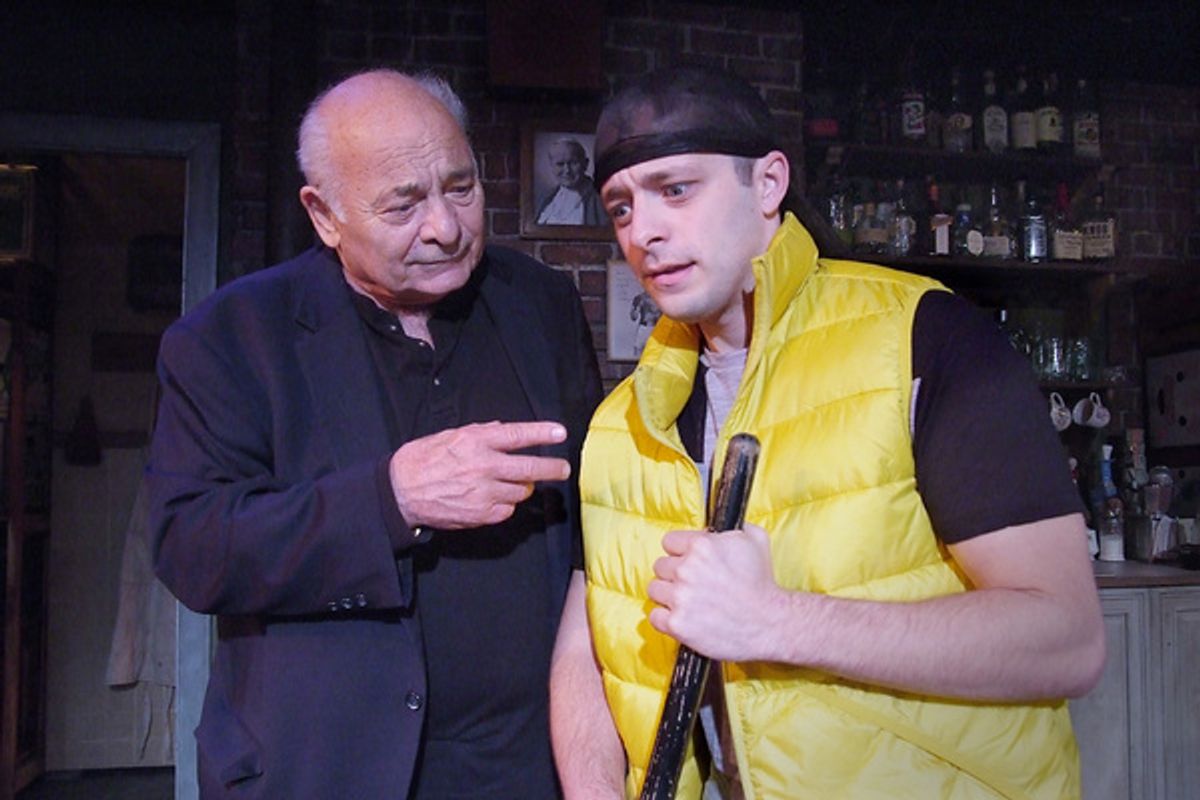 Burt Young and Ben Adams at 