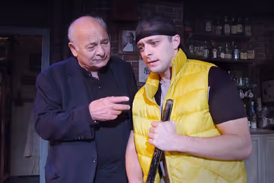 Burt Young and Ben Adams Photo