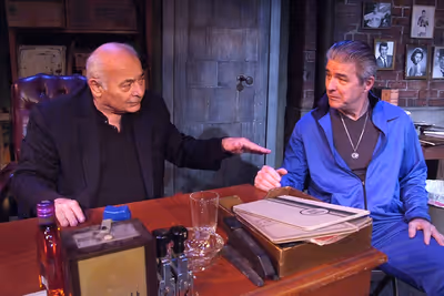 Burt Young and Gareth Williams Photo