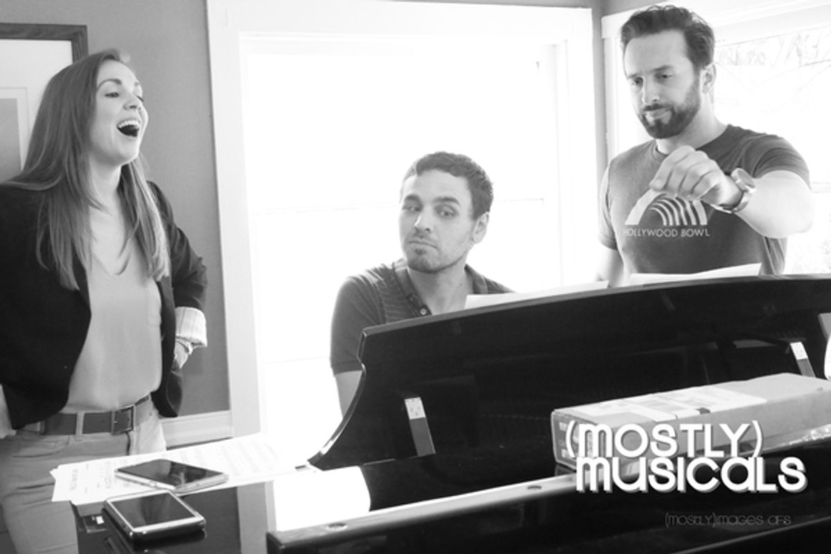 Kelley Dorney, Gregory Nabours, and Justin Michael Wilcox at 